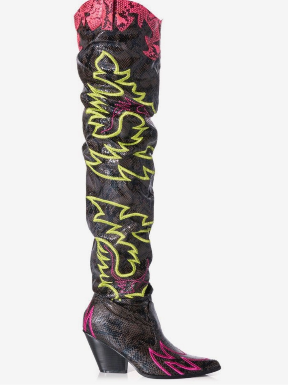 Dolls Kill ATOMIC LOVE BANDIT COWGIRL BOOTS - Picture 8 of 8